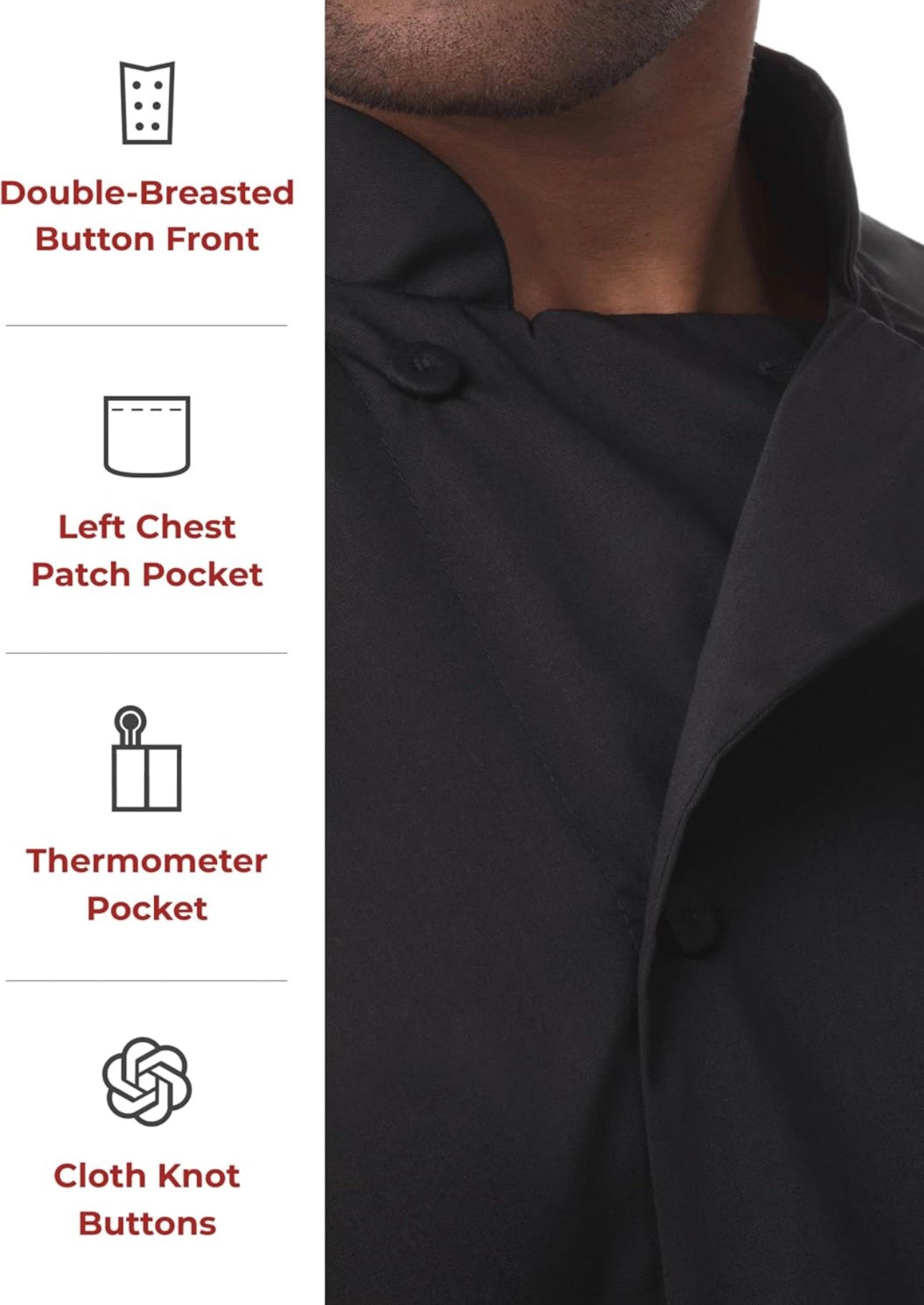 Chef Works Montreal Cool Vent Chef Coat - Image 2