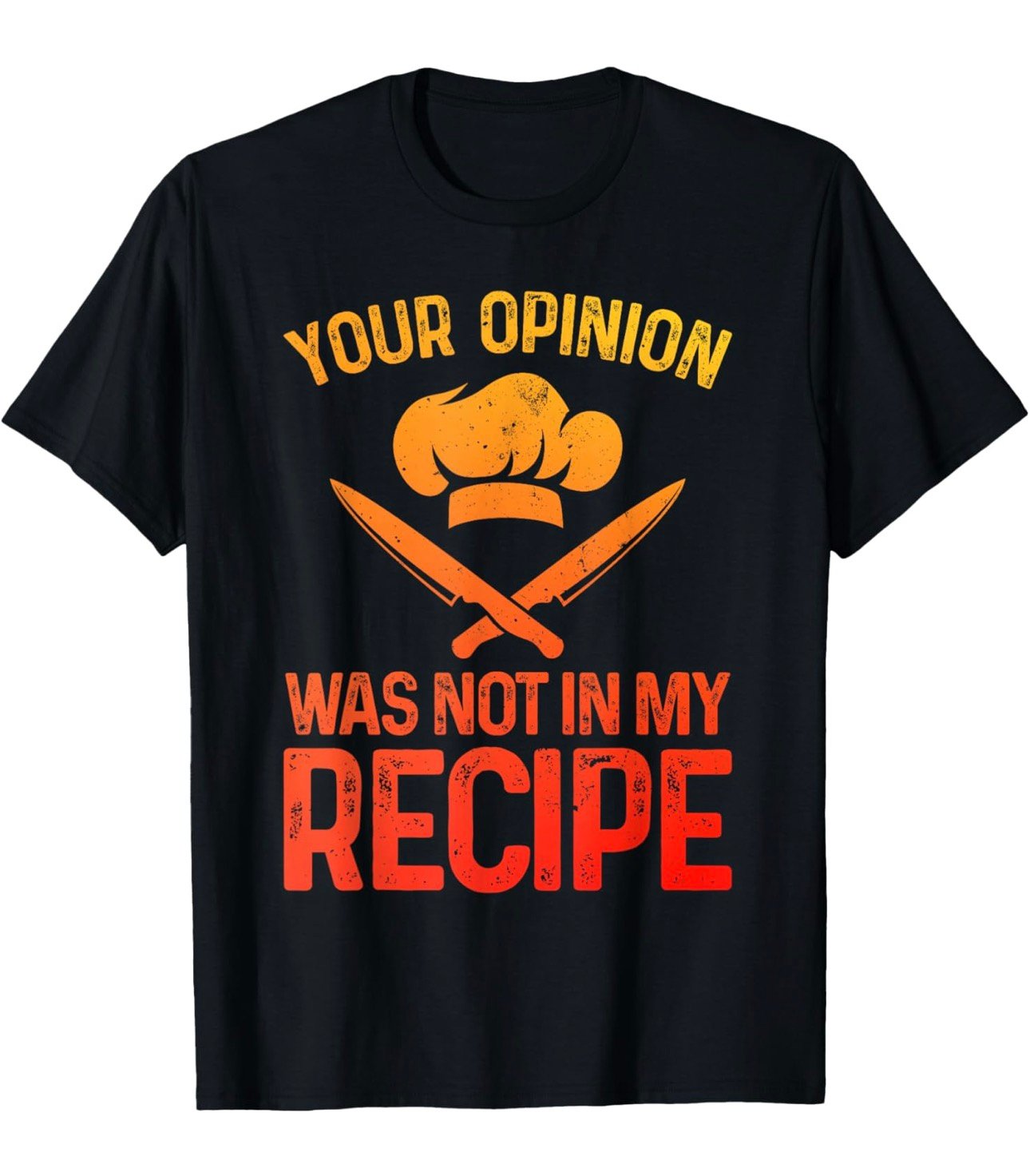 Funny Chef Design for Men Women Cook Cooking Culinary Chef T-Shirt