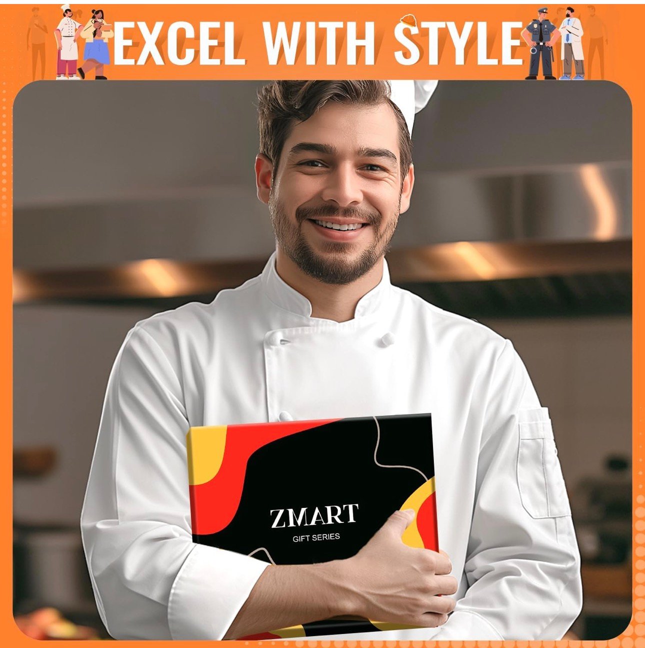 Zmart Appreciation Gifts Ideas - Socks for Chef - Image 3