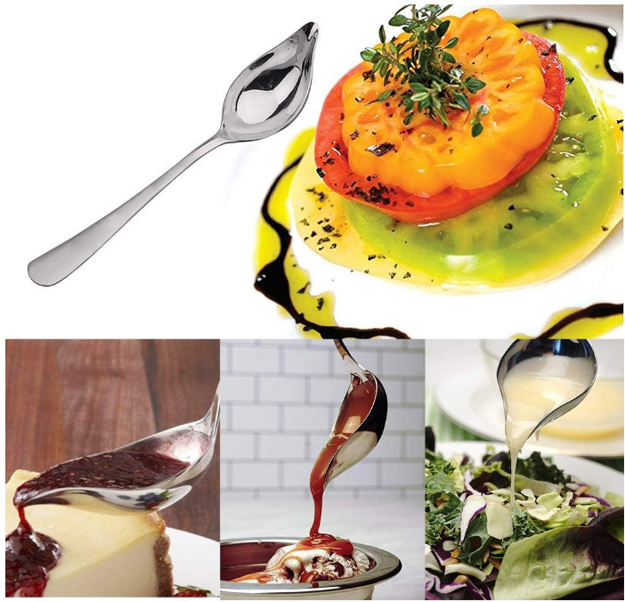 Culinary Specialty Tools,Professional Chef Plating Kit, 7 Piece, Stainless Steel - Image 6