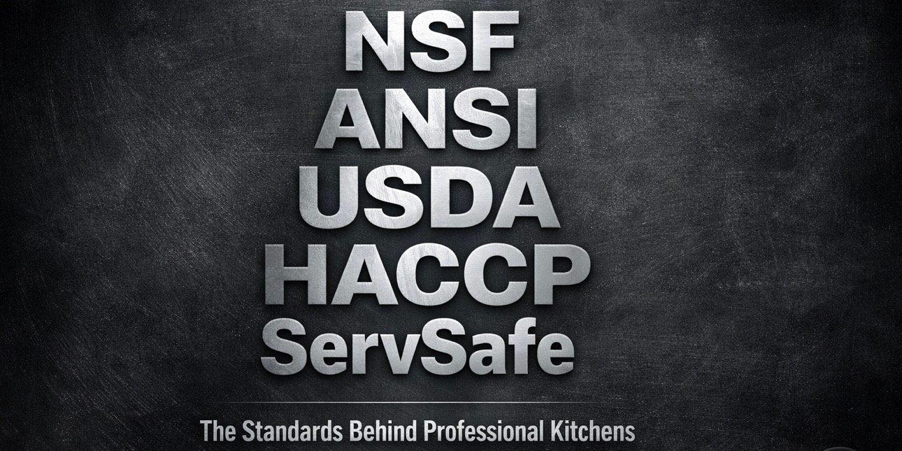 The Kitchen Alphabet Soup: What All Those Food Safety Letters Actually Mean