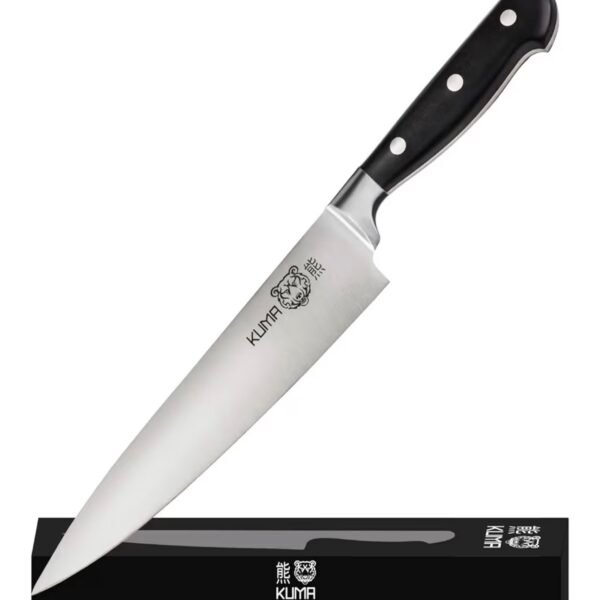 KUMA Multi Purpose Chefs Knife - Pro Bolster Edition - 8 Inch Blade
